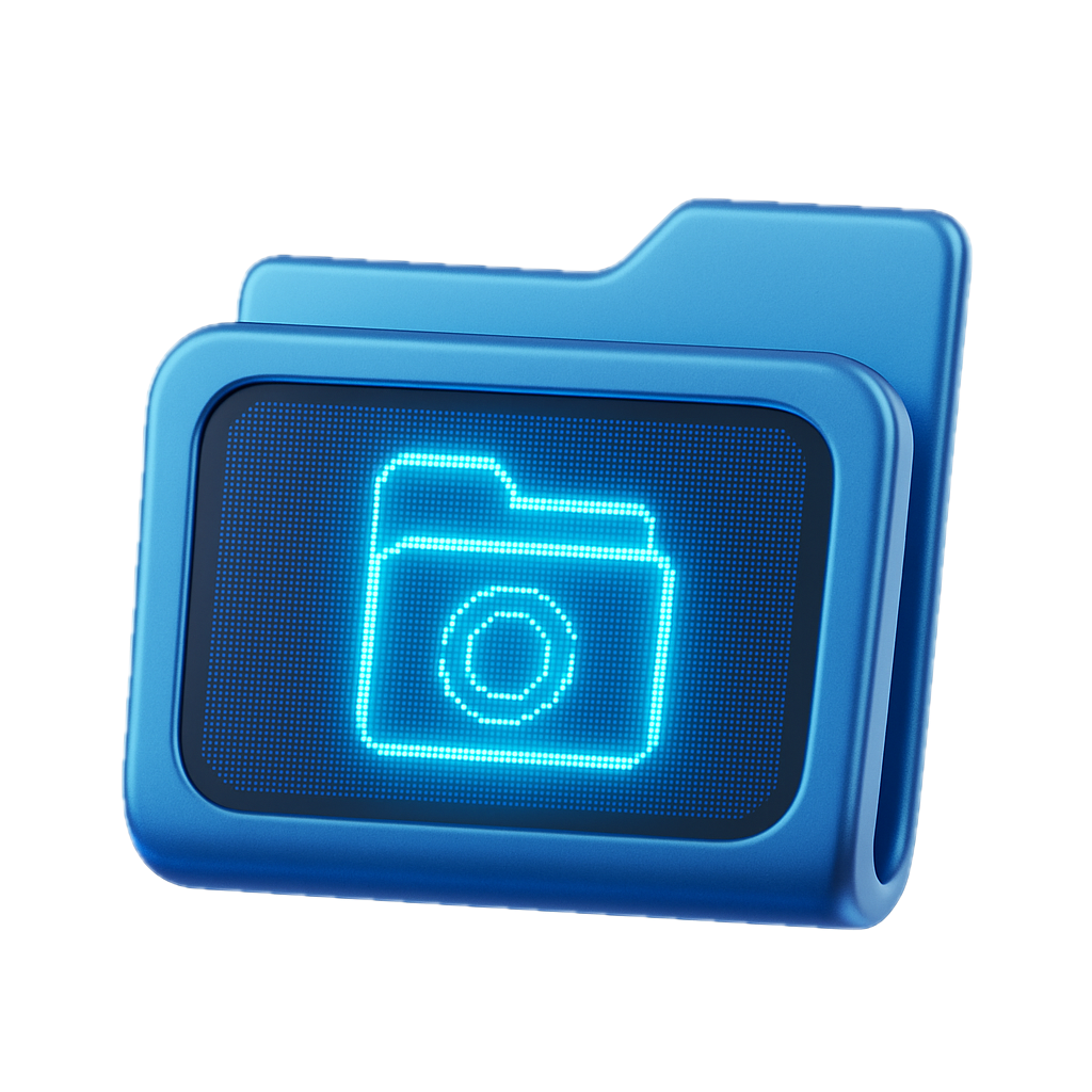 A folder with a lock on it